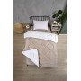 ETE HOMETEX TEK KİŞİLİK LÜX WELSOFT YORGAN ALENA BEJ 155X215CM 8696474231859